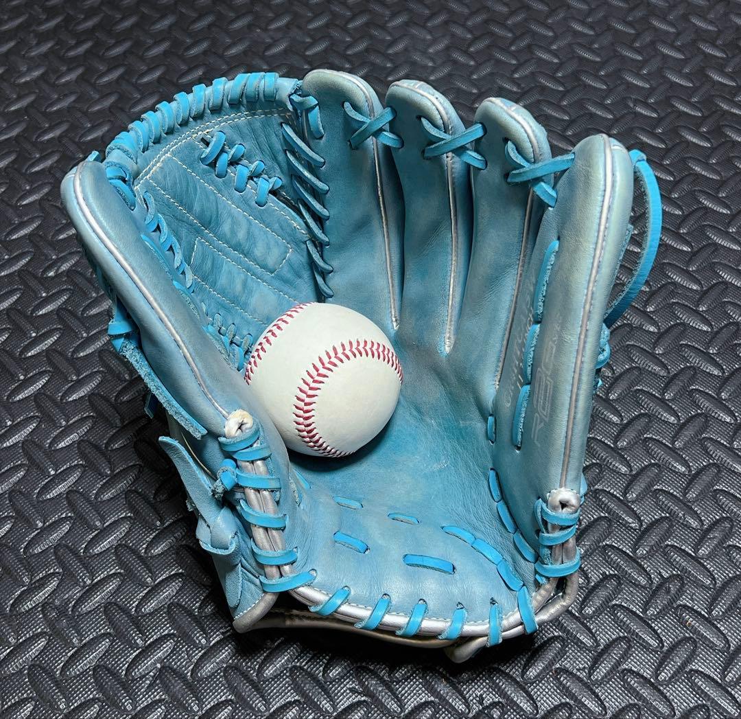ローリングス ハイパーテック 軟式 投手用 グローブ ブルー