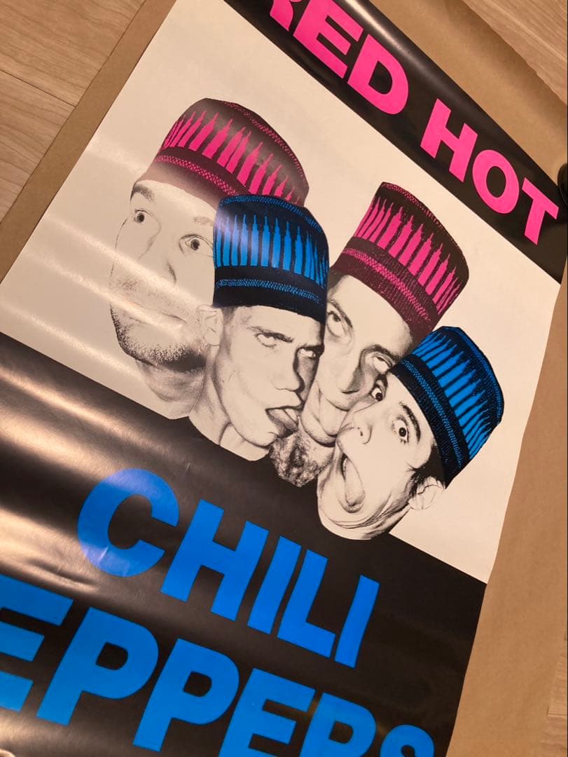 超希少80svtg◇red hot chili peppersレッチリ ポスター