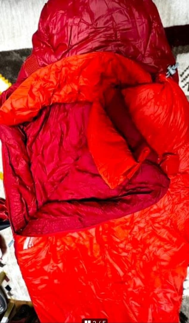 アルパイン　バロウバッグ　#1 男女兼用　モンベル　シュラフ