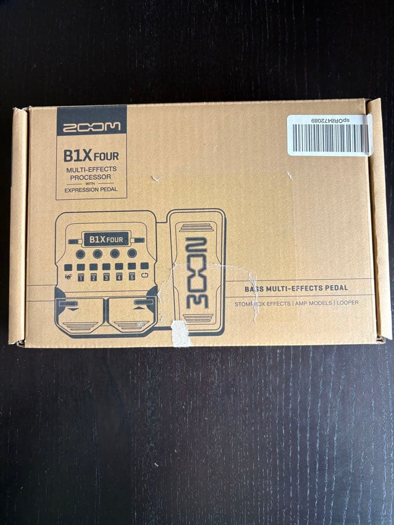 ZOOM B1X FOUR アダプタ付