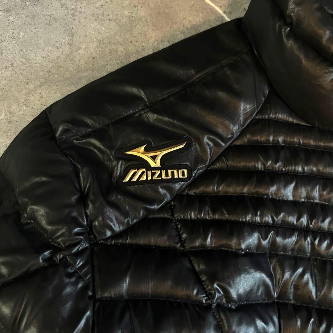 希少サイズ　XO Mizuno 野球　ミズノプロ　中綿ジャケット 黒 ジャケット