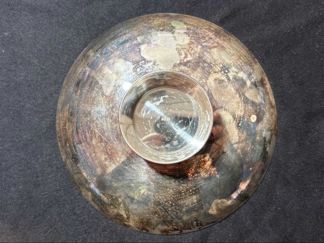 【純銀製】純銀杯96.1g純銀刻印有り！鋳つぶし用　純銀盃