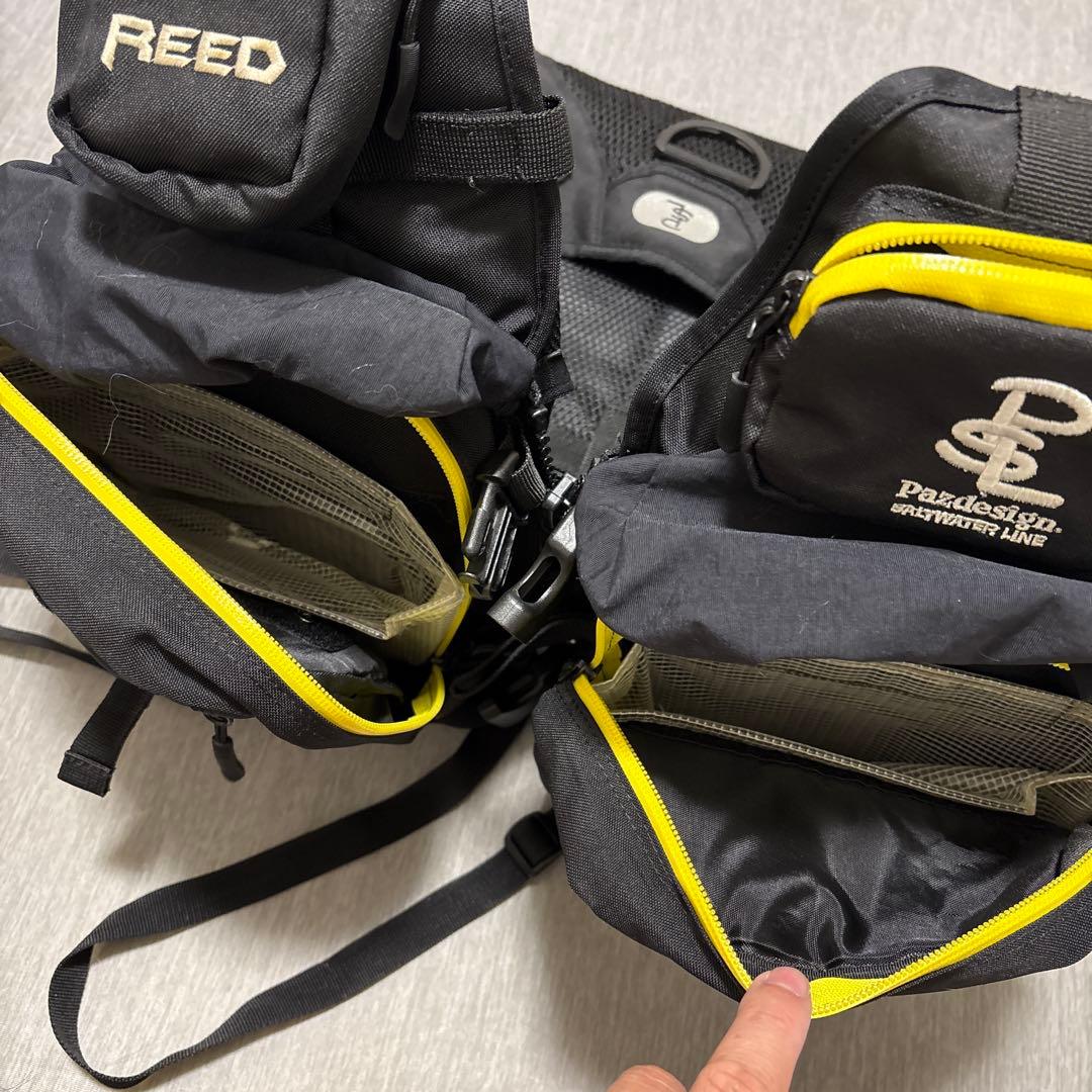 Pazdesign コンプリート ライフジャケット黒/黄色