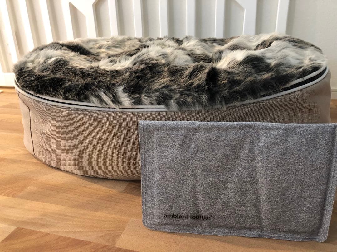 ambient lounge ベッドクッション ベ-ジュ　Mサイズ