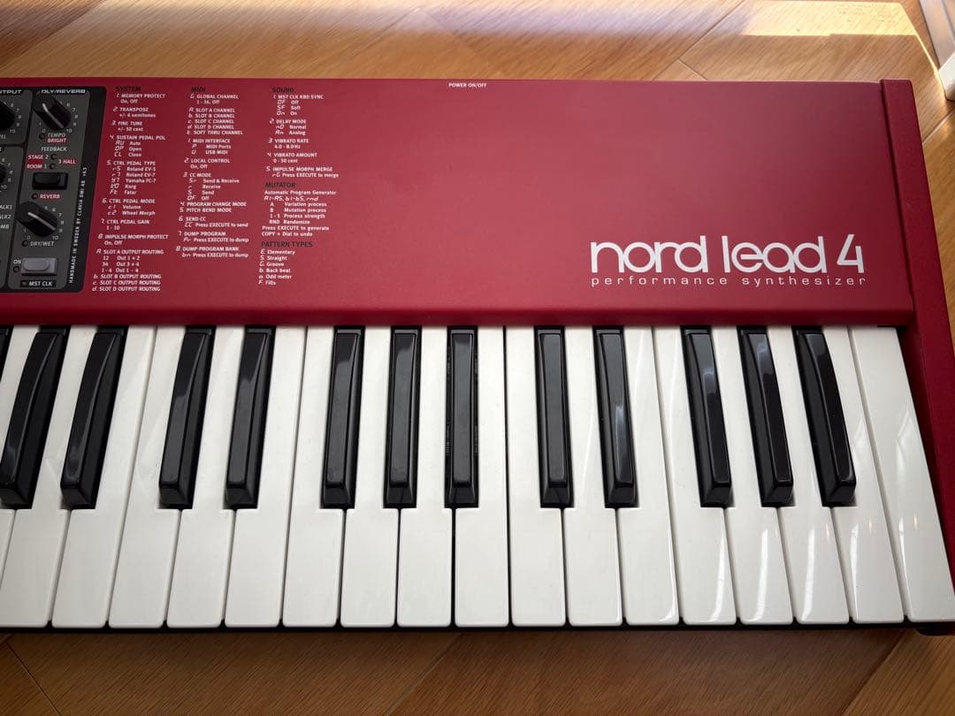Clavia Nord Lead 4 シンセサイザー 49鍵