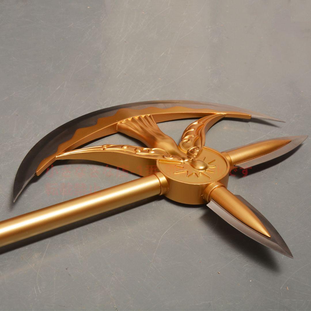 金属七つの大罪神斧 古兵器 武具　刀装具 模造刀·模擬刀 Cosplay