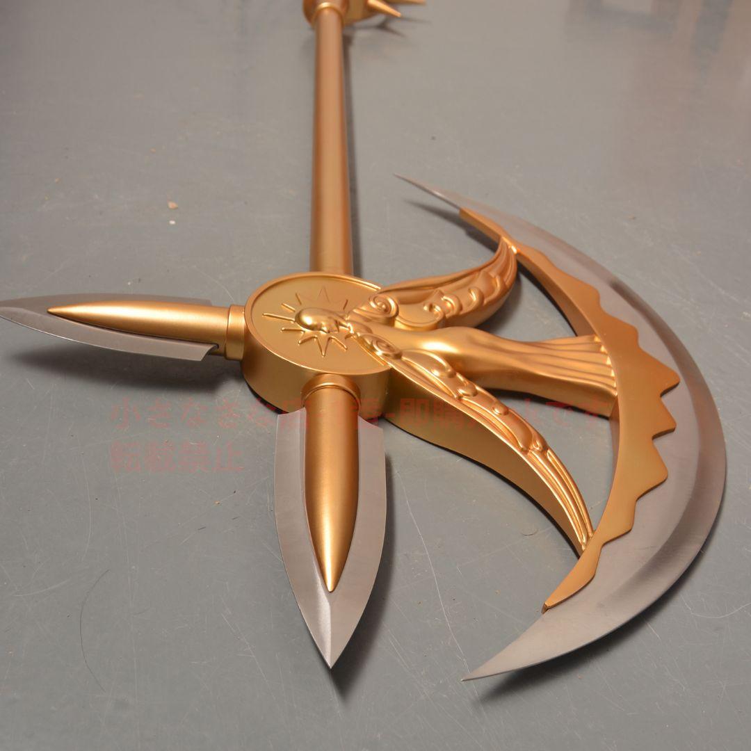 金属七つの大罪神斧 古兵器 武具　刀装具 模造刀·模擬刀 Cosplay