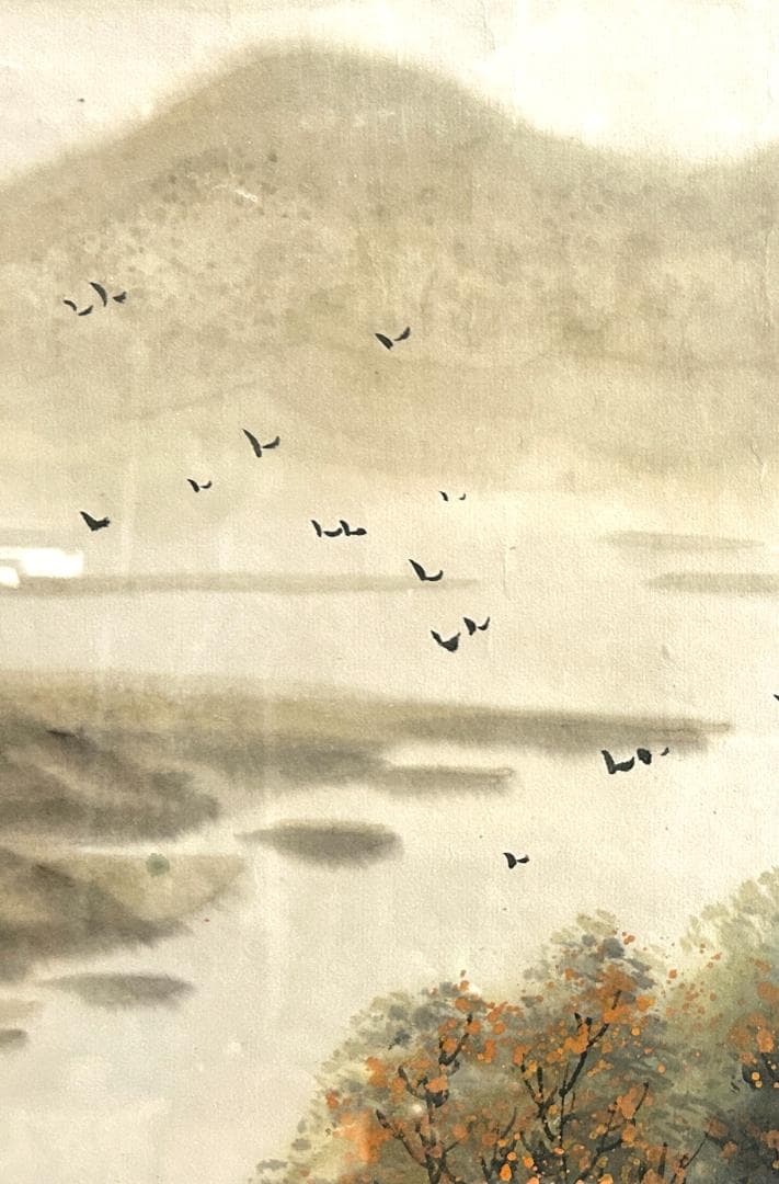 陸染石　中国美術　水墨画　山水画　蘇州画院院長　インテリア