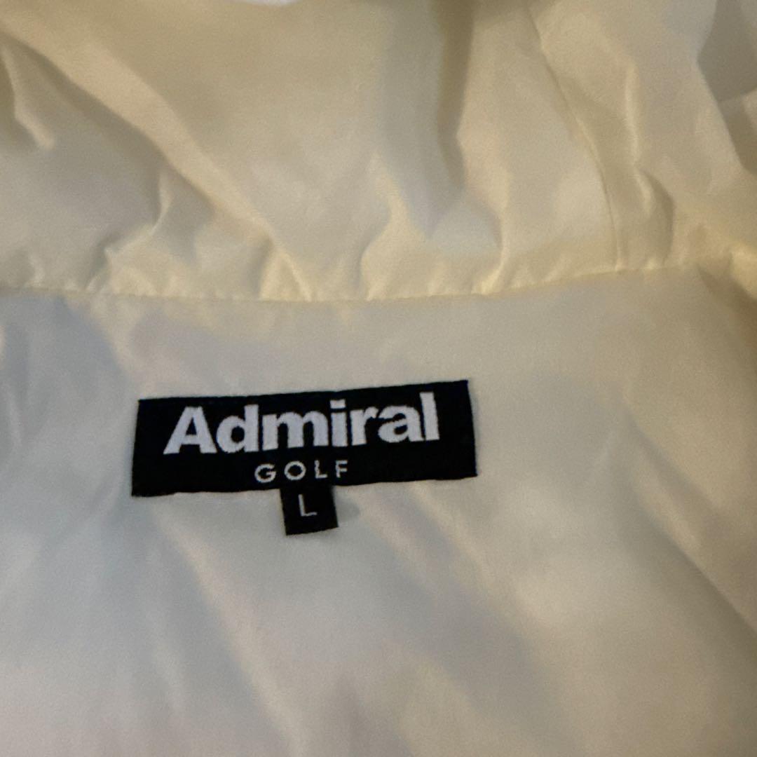Admiral 中綿フード付きジャケット ホワイト