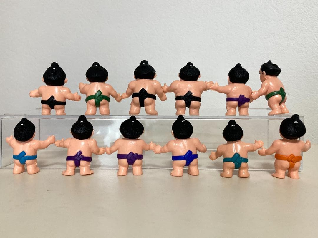 大相撲力士　塗装消しゴム　貴花田、若花田、小錦、曙、安芸ノ島、寺尾、その他