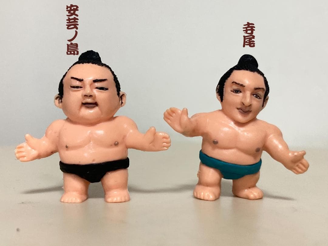 大相撲力士　塗装消しゴム　貴花田、若花田、小錦、曙、安芸ノ島、寺尾、その他