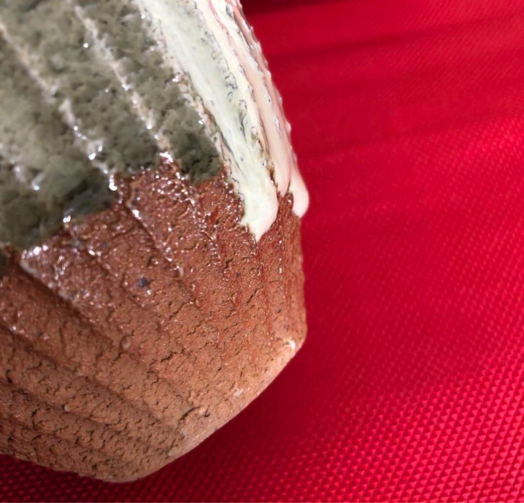 人気作家　丹波焼　西端正　灰釉　薪の穴窯　【ご本人確認済】