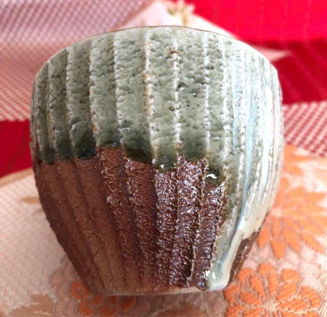 人気作家　丹波焼　西端正　灰釉　薪の穴窯　【ご本人確認済】