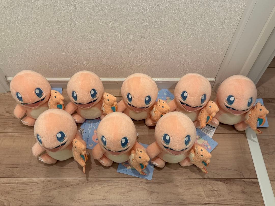 8個セット激安Little Daydream ヒトカゲリザードンぬいぐるみ