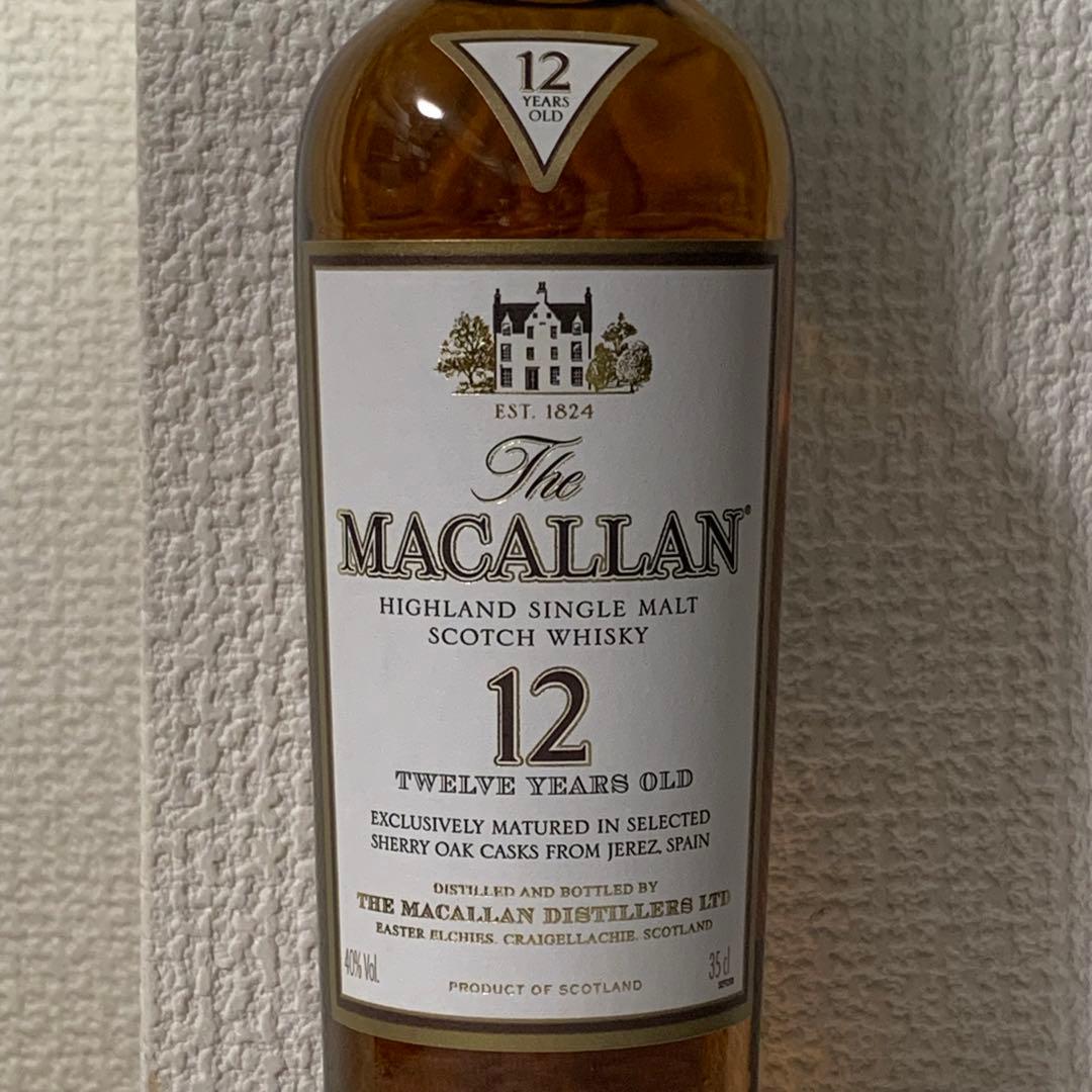 ⭐️贅沢品⭐️マッカラン⭐️シェリーオークカスク⭐️12年⭐️ハーフ⭐️ウイスキー⭐️350⭐️