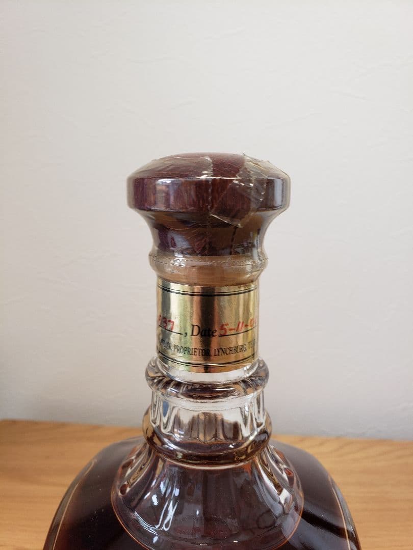 【希少】ジャックダニエル シングルバレル 提携30周年記念ボトル（未開封）