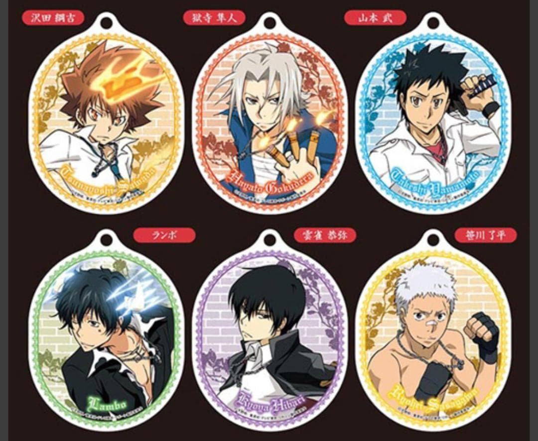 家庭教師ヒットマン　リボーン　やわらかクリアストラップL　コレクションズA