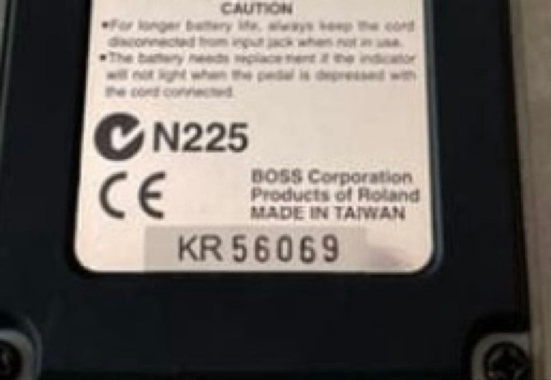 2003年製 BOSS Blues D BD-2 オーバードライブ