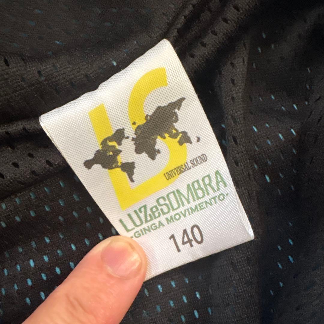 Luz e Sombra 赤黒 長袖シャツ／青アウター　セット　サイズ140