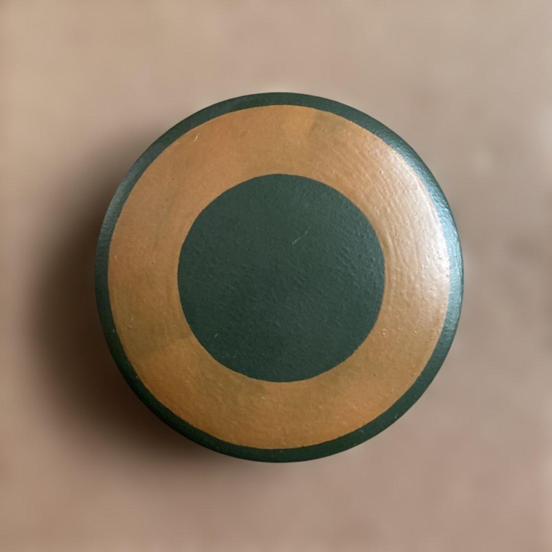 茶道具　香合　初代　田中健智　乾漆香合