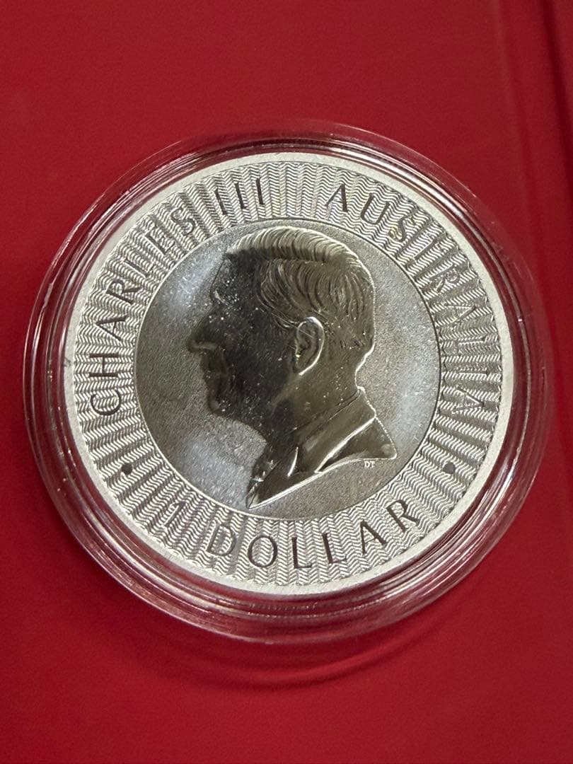 2026年 オーストラリアン・カンガルー銀貨 1オンス　クリアケース付