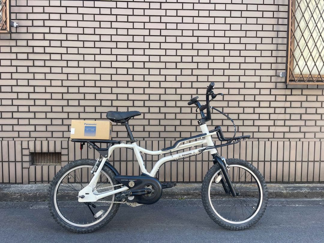 6.6Ah新品バッテリーPanasonic 電動アシスト自転車 20インチ