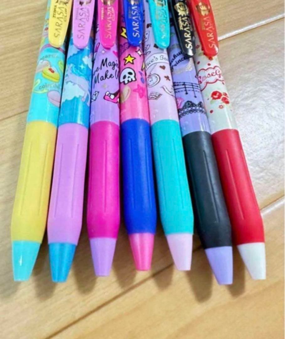 廃番　限定 ゼブラ サラサクリップ×ピチレモン　ボールペン　sarasa