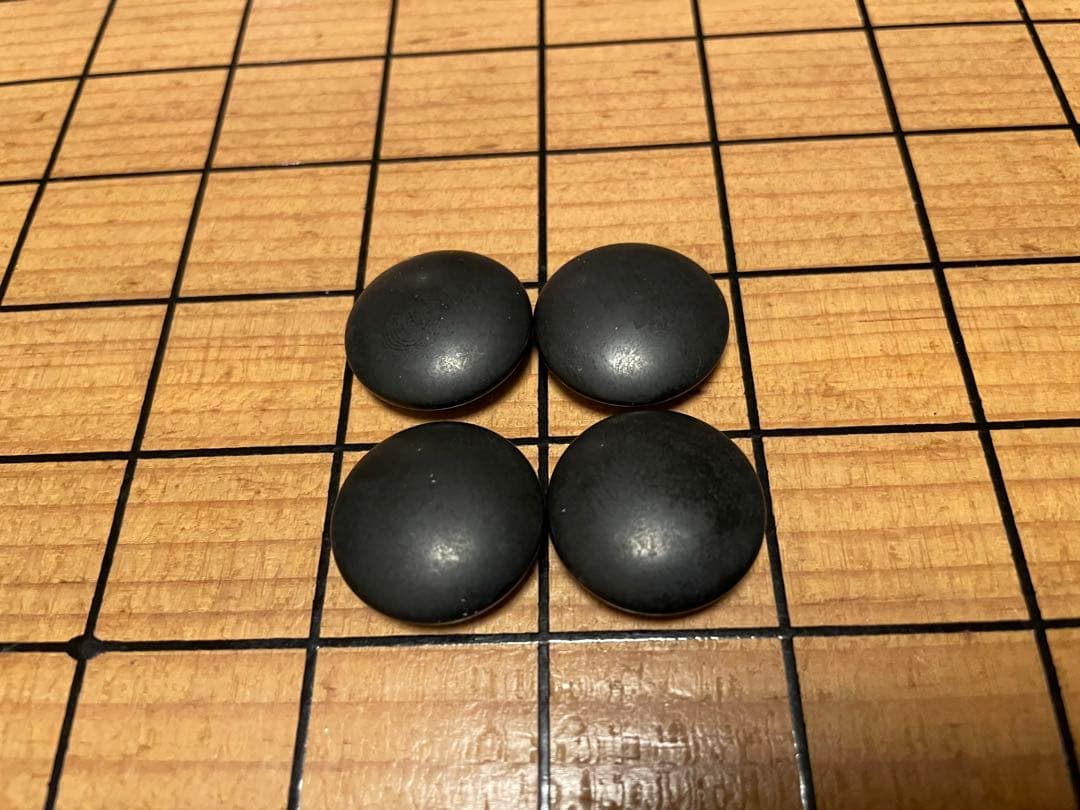 【極厚5.8寸】足付碁盤 新榧 柾目 17.5cm 天然蛤碁石 銘木碁笥セット