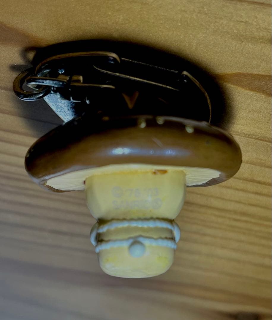 ご当地キティ　大分限定　椎茸　どんこ　マスコット　キーホルダ