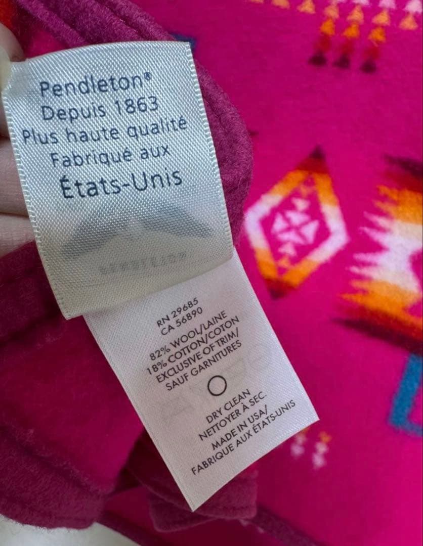 ペンドルトン　ブランケット ピンク　②