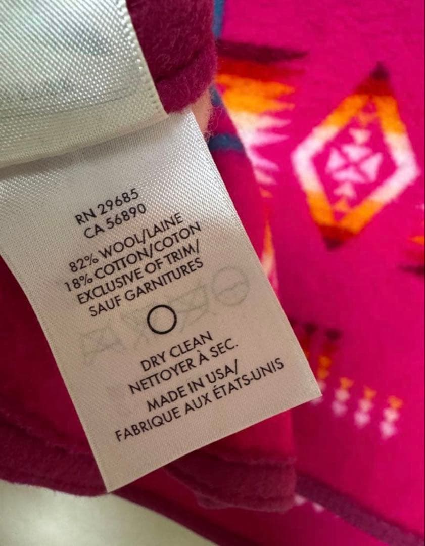 ペンドルトン　ブランケット ピンク　②