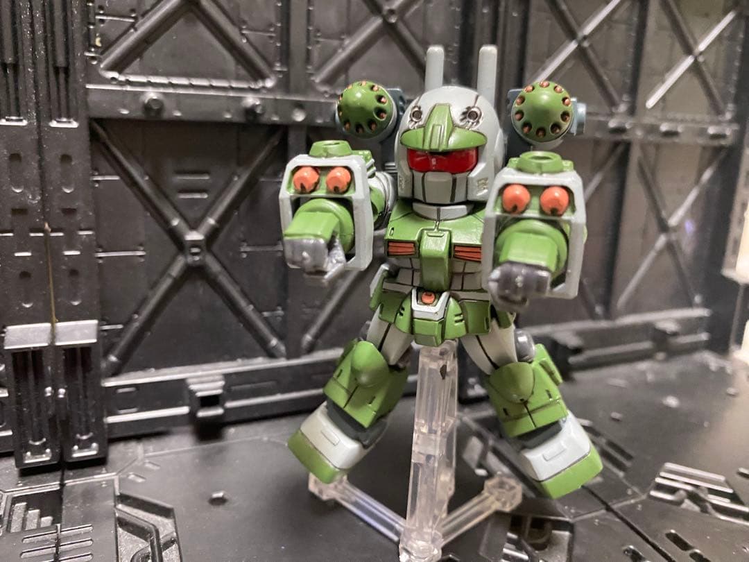 モビルスーツアンサンブル　オリジナル　ガンキャノン改造塗装品