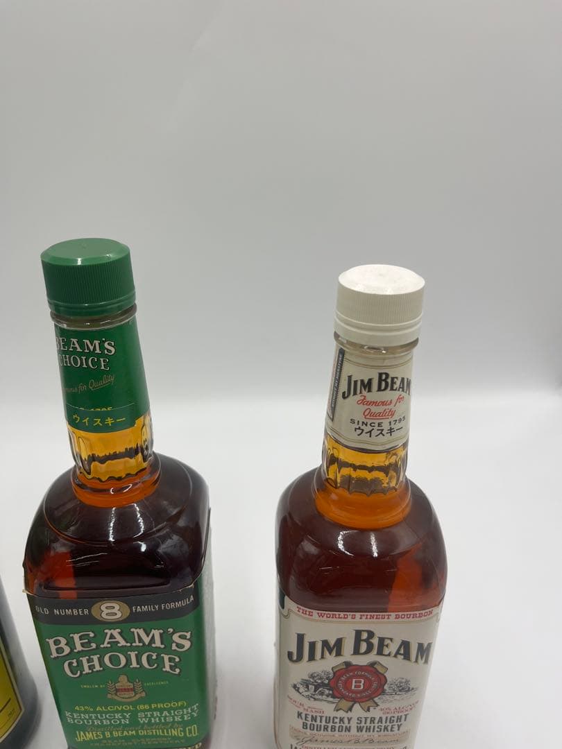 BEAM’S CHOICE 8年　J&B ジムビーム　ウイスキー　3本