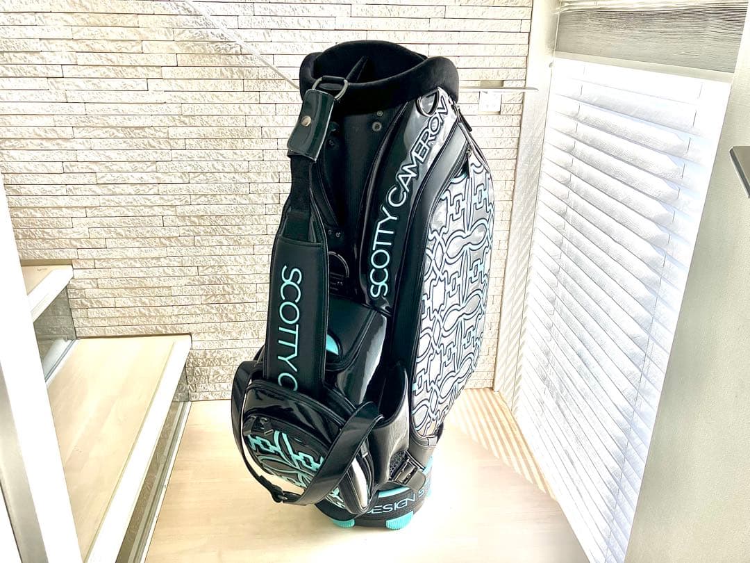 pantherSCOTTYCAMERON ティファニーブルーキャディバッグ
