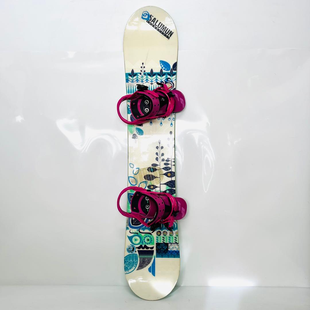 サロモン　フラックス　レディース　スノボセット　スノーボード　女性用　ウーメンズ