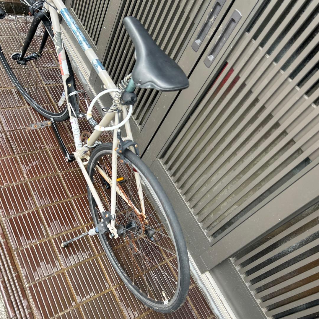 REUNION 530MM アルミフレーム ロードバイク ホワイト/ブラック