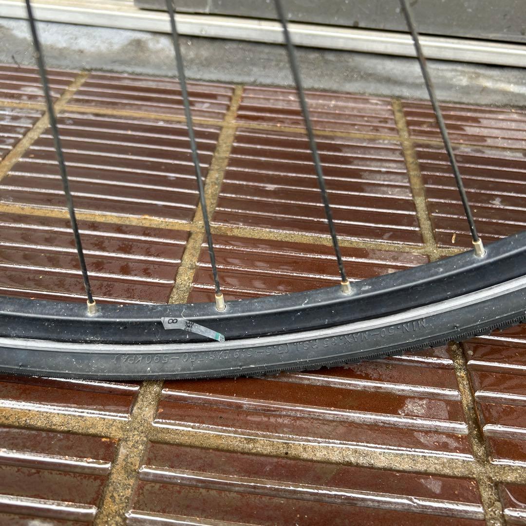 REUNION 530MM アルミフレーム ロードバイク ホワイト/ブラック