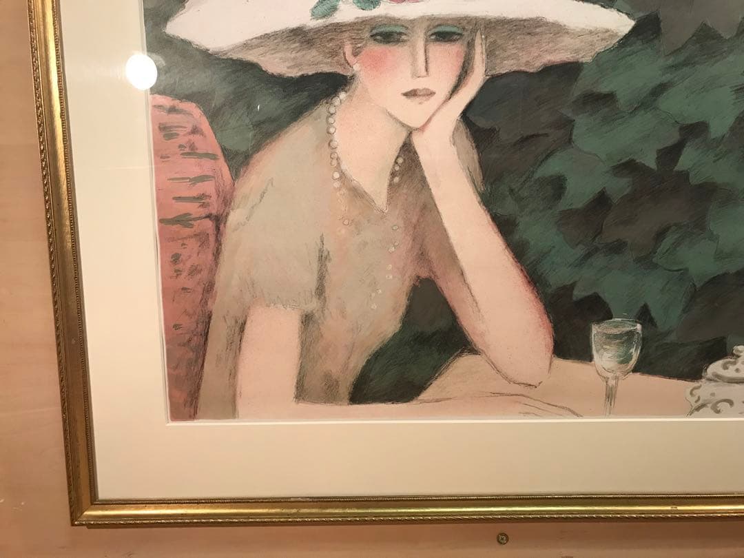 カシニョール　「クリスティーヌ」　リトグラフ刷りポスター