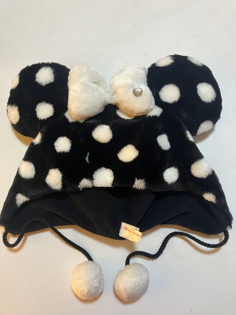 ディズニー水玉ファンキャップ黒