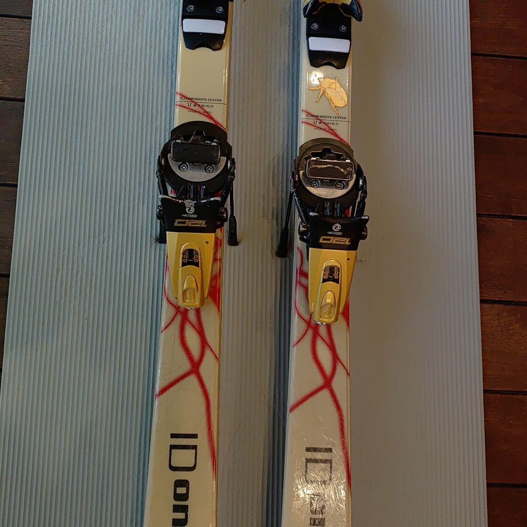 IDoneski MR J スキー 150cm ホワイトロシニョールビンディング
