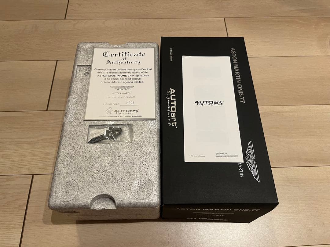 ASTON MARTIN ONE-77 1/18 AUTOart オートアート