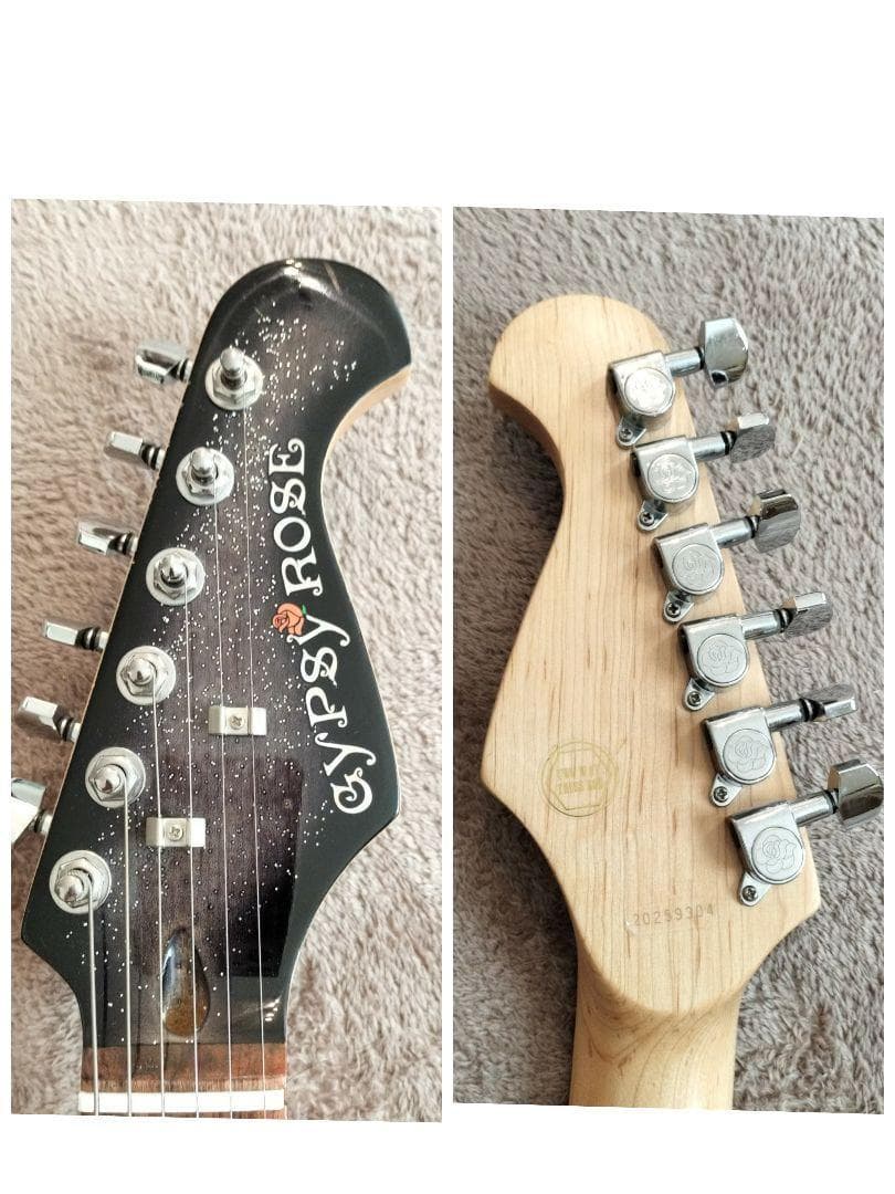 【美品】Gypsy Rose エレキギター　ジプシーローズ　女の子向け　ストラト