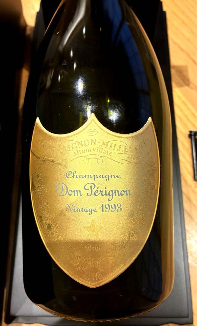 P3 ドン・ペリニヨン 1993 空瓶 化粧箱 セット