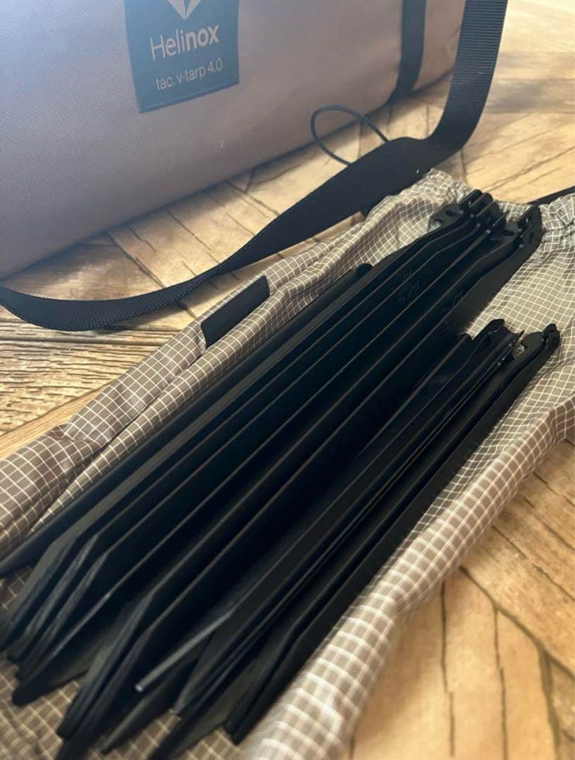 ヘリノックス Vタープ美品Helinox グランドシートMac outdoor