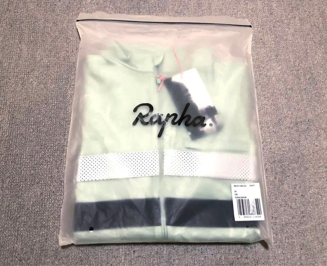 新品 ラファ メンズ ブルベ ロングスリーブ ジャージ・色=ペールグリーン・XS