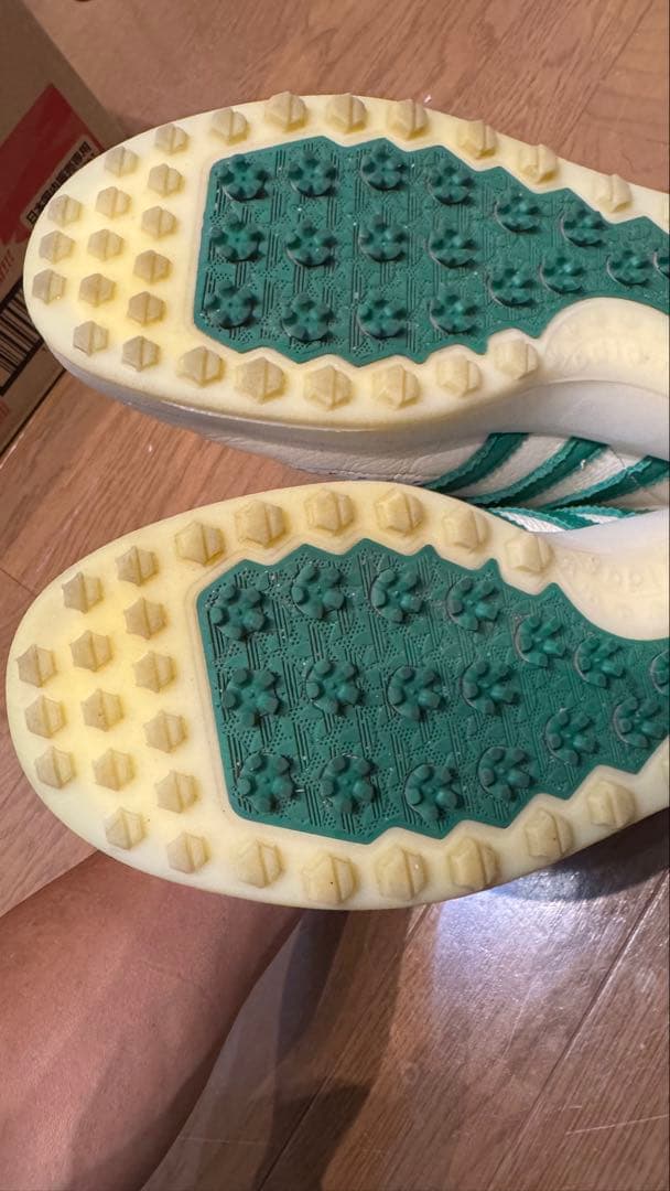 1回使用 adidas アディダス ゴルフシューズ コースカップ 28.5cm