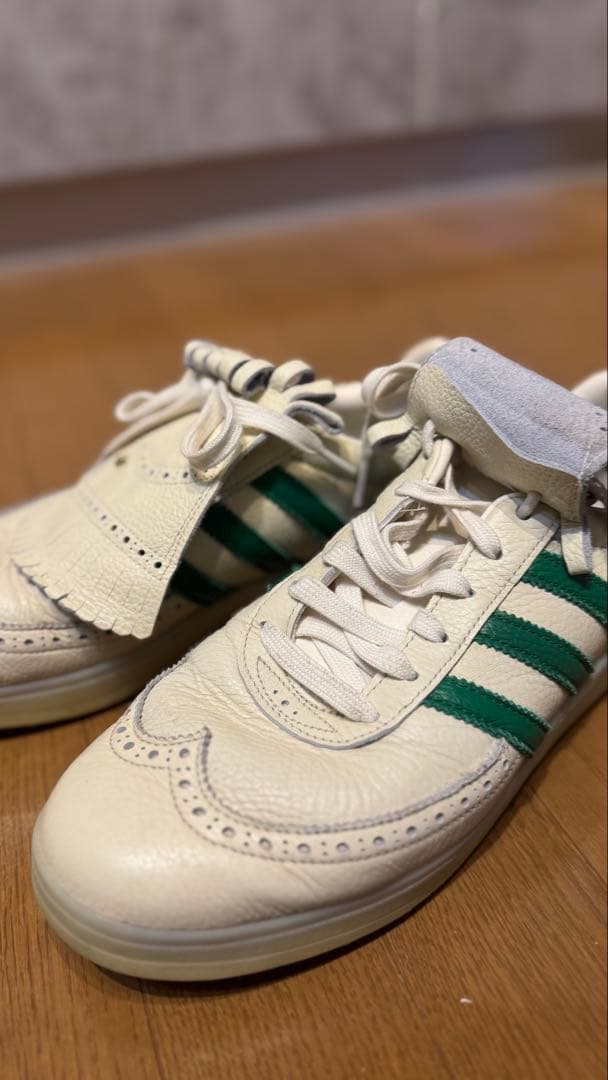 1回使用 adidas アディダス ゴルフシューズ コースカップ 28.5cm