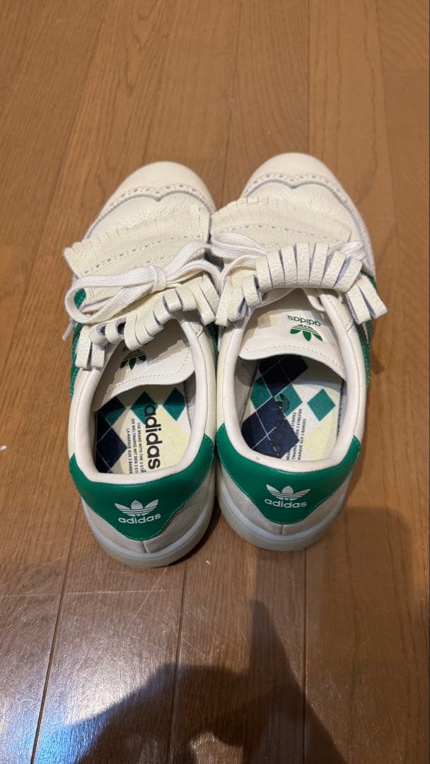 1回使用 adidas アディダス ゴルフシューズ コースカップ 28.5cm