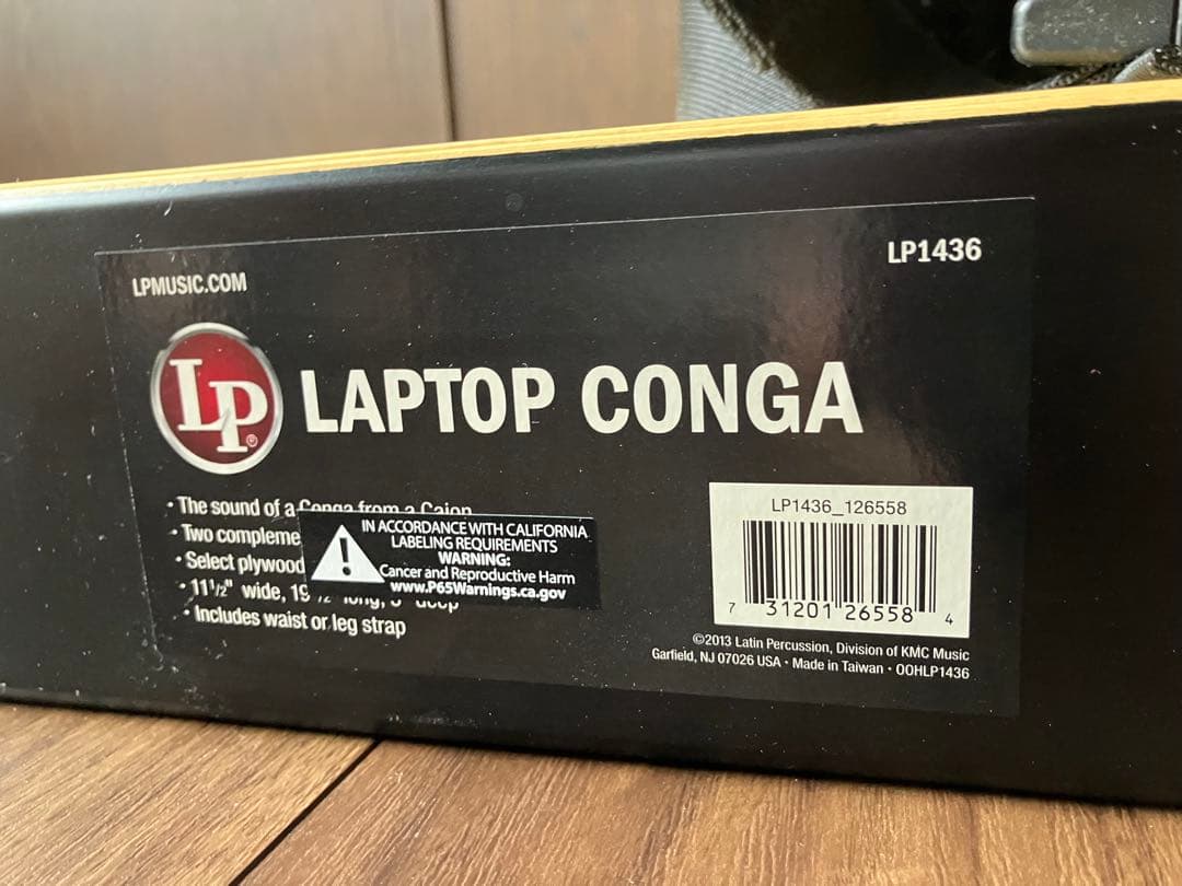 未使用　LP LAPTOP CONGA ラップトップ　コンガ　LP1436