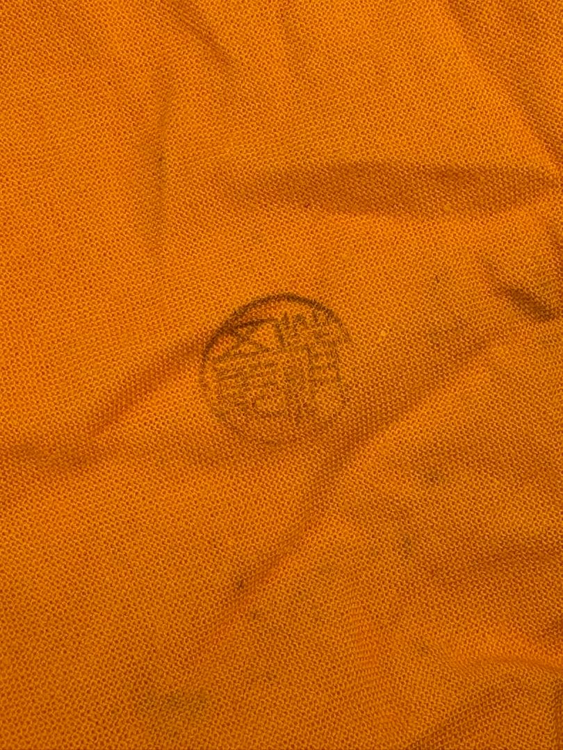 【中古品】清五郎造　銀いぶし独楽繋薬鏙（共箱）